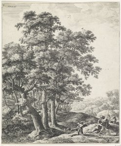 Wenus i Adonis autorstwa Anthonie Waterloo