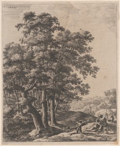 Wenus i Adonis, XVII wiek. autorstwa Anthonie Waterloo