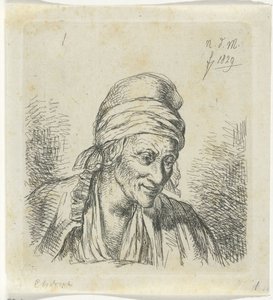 Stara kobieta po prawej autorstwa Anthonie Willem Hendrik Nolthenius de Man