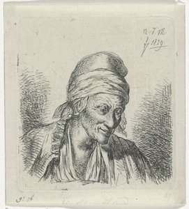 Stara kobieta po prawej autorstwa Anthonie Willem Hendrik Nolthenius de Man
