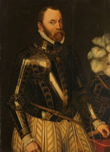 Portret Philippe de Montmorency, hrabiego Horne, admirała Holandii, członka Rady Stanu autorstwa Anthonis Mor (copy after)