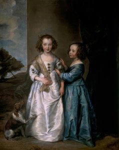 Portret Elżbiety i Filadelfii Wharton autorstwa Anthony van Dyck