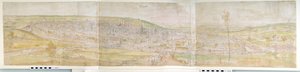 Panoramiczny widok Brukseli od północy, 1558