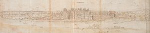 Pałac Richmond zza Tamizy, 1562