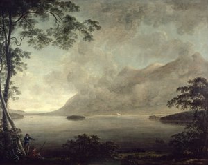 Widok na Derwentwater autorstwa Anthony Devis