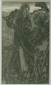 Harald Harfagr (zm. 940) autorstwa Anthony Frederick Augustus Sandys