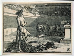 Męczennik chłopca autorstwa Anthony Frederick Augustus Sandys