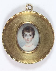 Georgiana Augusta Frederica Seymour (emalia) autorstwa Anthony Stewart