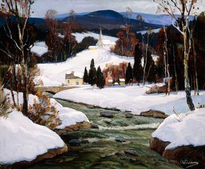 Śnieg w New Hampshire