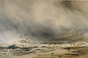 Zamek Bambourough, 1852
