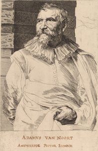 Adam van Noort, prawdopodobnie 16261641. autorstwa Anthony van Dyck