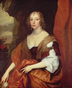 Anne Carr, hrabina Bedford, lat 22, autorstwa Anthony van Dyck