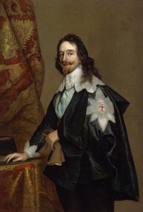 Karol I (chromolitho) autorstwa Anthony van Dyck