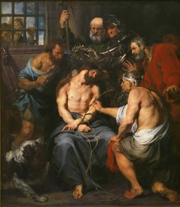 Chrystus ukoronowany cierniem autorstwa Anthony van Dyck