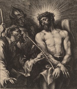 Chrystus ukoronowany cierniem, prawdopodobnie 1630 r. autorstwa Anthony van Dyck