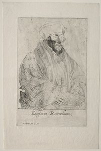 Desiderius Erazm z Rotterdamu autorstwa Anthony van Dyck
