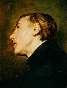 Głowa św. Antoniego (olej na płótnie) autorstwa Anthony van Dyck
