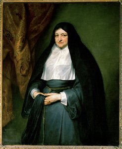 Infantka Izabela Klara Eugenia, regentka Niderlandów Hiszpańskich, żona Erzherzoga Albrechta ... autorstwa Anthony van Dyck