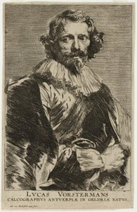 Lucas Vorsterman autorstwa Anthony van Dyck