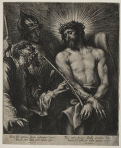 Naśmiewanie się z Chrystusa. autorstwa Anthony van Dyck