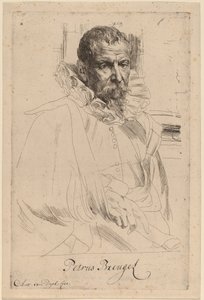 Pieter Bruegel Młodszy, prawdopodobnie 16261641. autorstwa Anthony van Dyck