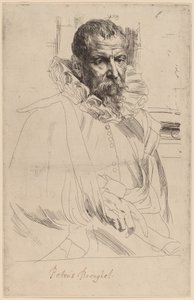 Pieter Bruegel Młodszy, prawdopodobnie 16261641. autorstwa Anthony van Dyck