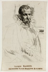 Pieter Brueghel Młodszy autorstwa Anthony van Dyck