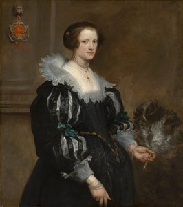 Portret Anny Wake, 1628 autorstwa Anthony van Dyck
