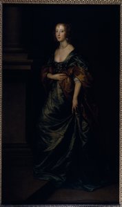 Portret Elizabeth Cecil, hrabiny Devonshire, ok. 1639 (olej na płótnie) autorstwa Anthony van Dyck