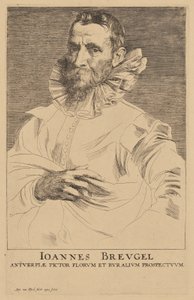 Portret Jana Bruegla starszego autorstwa Anthony van Dyck