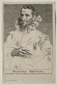 Portret Jana Bruegla. autorstwa Anthony van Dyck