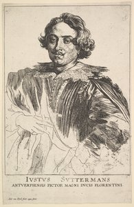 Portret Justusa Suttermansa, XVII wiek. autorstwa Anthony van Dyck