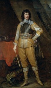 Portret Mountjoya Blounta, hrabiego Newport (ok. 1597-1666) ok. 1637-8 autorstwa Anthony van Dyck