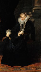 Portret damy z Genovese autorstwa Anthony van Dyck