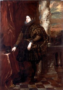 Portret dżentelmena z rodziny Spinola lub portret młodego patrycjusza Obraz Antoniego Van Dycka (1599-1641) 1623-1625 ok. 1623-1625 Słońce. 243x170 cm Geny, Galleria di Palazzo Rosso autorstwa Anthony van Dyck