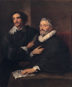Portret braci de Wael, ok. 1930 r. 1620-1630 autorstwa Anthony van Dyck