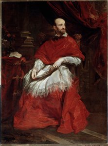 Portret włoskiego kardynała i historyka Guido Bentivoglio autorstwa Anthony van Dyck
