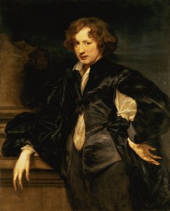 Autoportret, ok. 1620-21 (olej na płótnie) autorstwa Anthony van Dyck