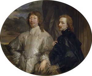 Sir Endymion Porter i Sir Anthony van Dyck autorstwa Anthony van Dyck