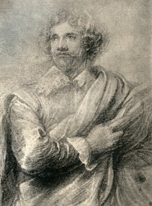 Studium do obrazu grawera, Petera De Jode Młodszego, 1913. autorstwa Anthony van Dyck