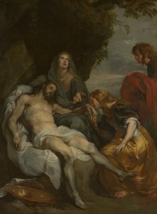 Opłakiwanie zmarłego Chrystusa autorstwa Anthony van Dyck