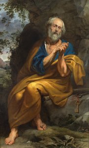 Pokutujący Święty Piotr autorstwa Anthony van Dyck