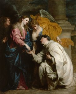 Wizja błogosławionego Hermanna Józefa autorstwa Anthony van Dyck