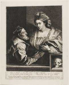 Tycjan i jego kochanka autorstwa Anthony van Dyck