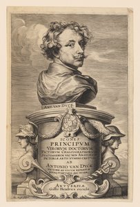 Strona tytułowa, z Ikon Książąt Men autorstwa Anthony van Dyck