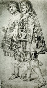 Dwóch heroldów autorstwa Anthony van Dyck