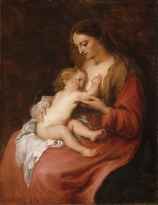 Matka Boska z Dzieciątkiem autorstwa Anthony van Dyck