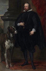 Wolfgang Wilhelm, książę Palatynatu-Neuburga autorstwa Anthony van Dyck