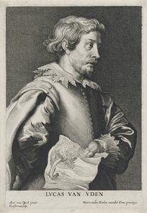 Lucas van Uden, 1630-1640 akwaforta Lucusa Vorstermana (1595-1675) (akwaforta z grawerem na papierze czerpanym)
