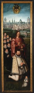 Portret Juana Pardo II i jego żon Anny Ingenieulandt i Marii Anchemant autorstwa Anthuenis (1536 1613) Claeissins or Claeissens